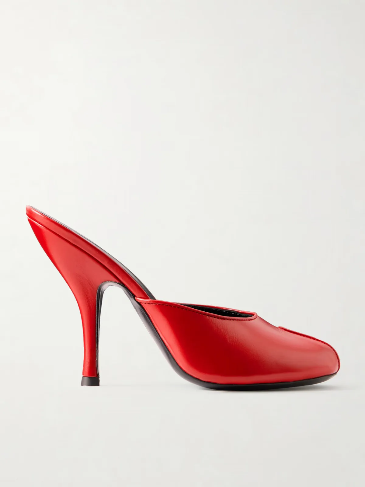 - Date Leather Mules -