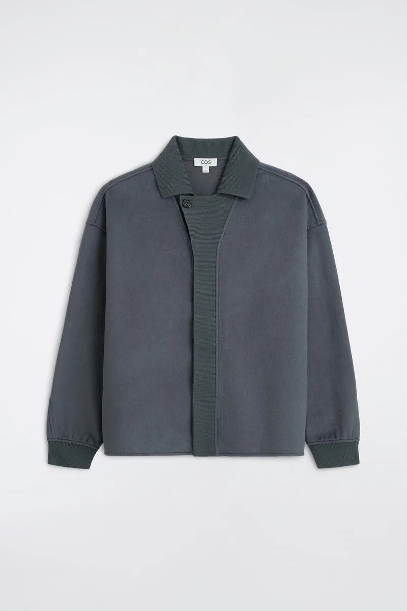 Oversized Brushed Jersey Shirt by COS