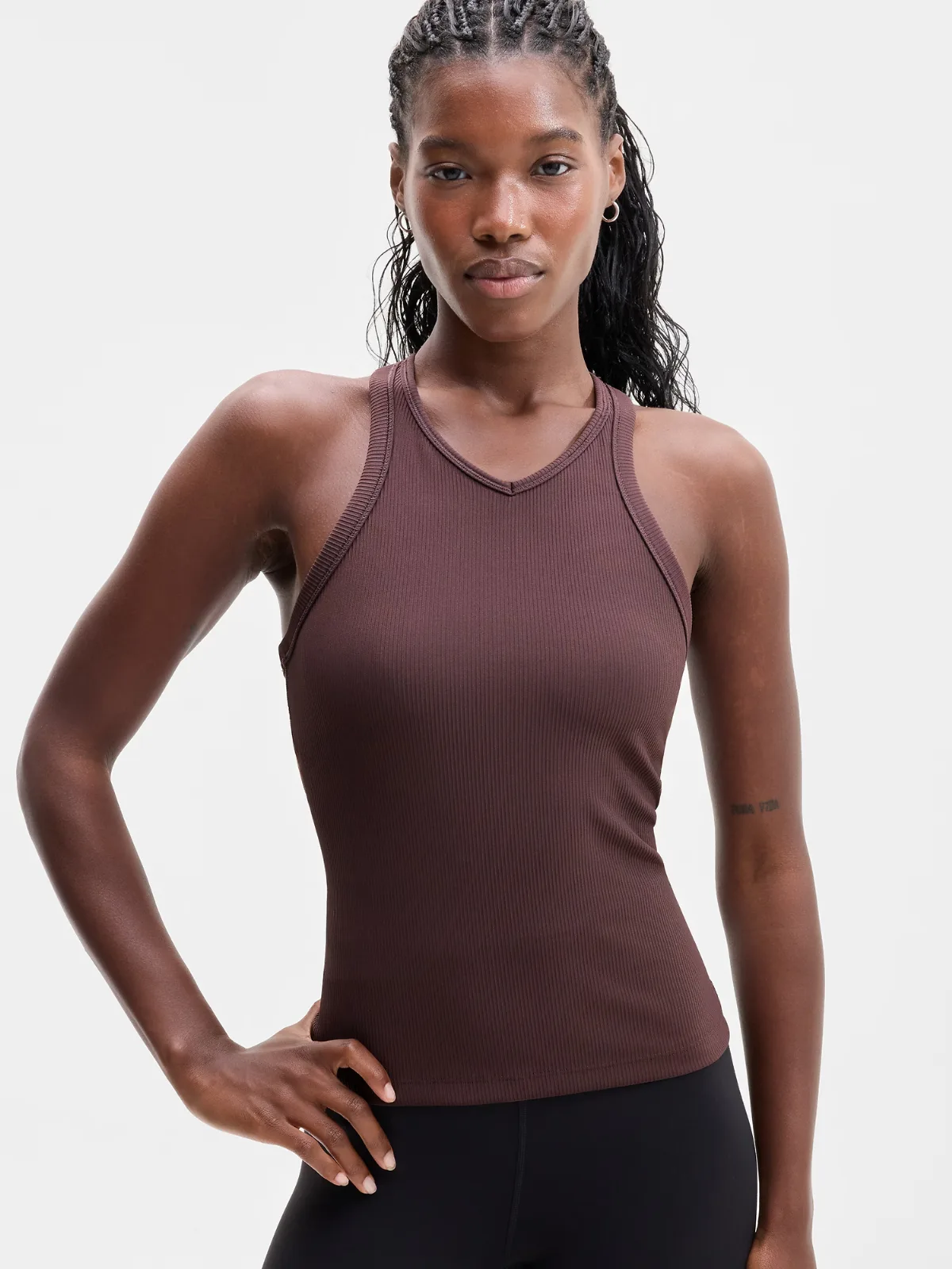 Reset Rib Built in Bra Tank