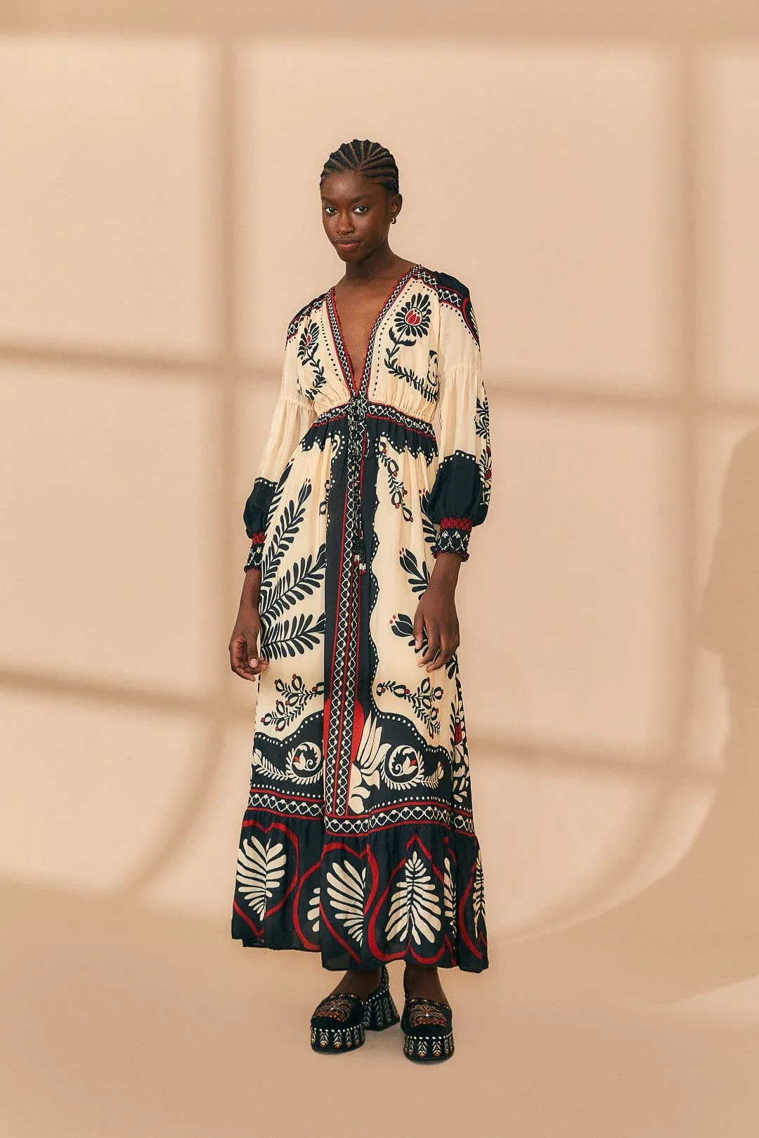 Passion Scarf Maxi Dress by FARM Rio