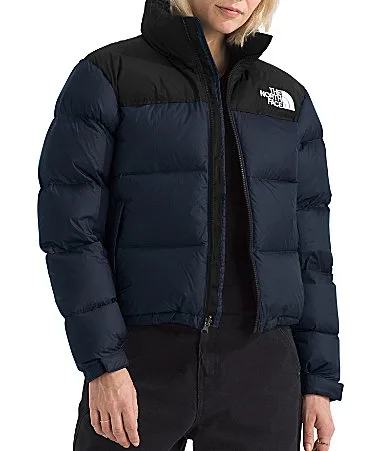 1996 Retro Nuptse Boxy Zip Front Down Puffer Jacket by The North Face