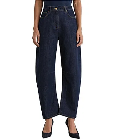 Levitt Barrel Leg Jeans by Reiss
