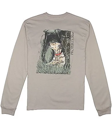 Mossy Oak Lab Long Sleeve T-Shirt by Properly Tied