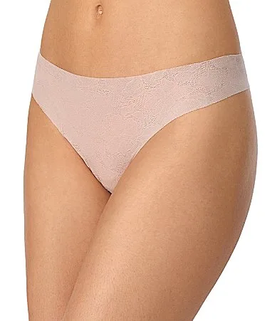 Lace Free Cut Thong Panty by Donna Karan