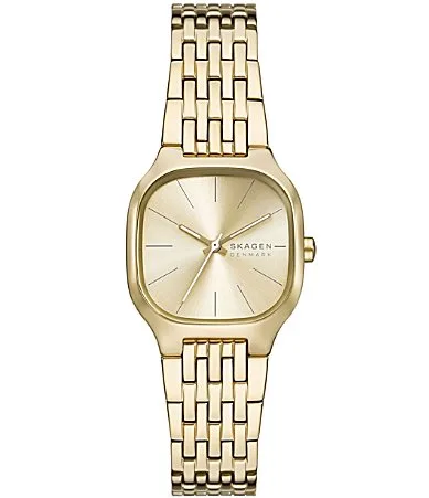 Mellem Lille Quartz Three-Hand Stainless Steel Bracelet Watch by Skagen