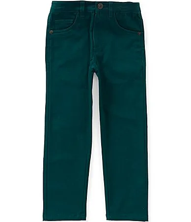Stretch Twill 5-Pocket Pant by Class Club