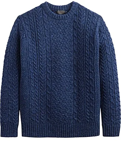 Wool Fisherman Sweater by Pendleton