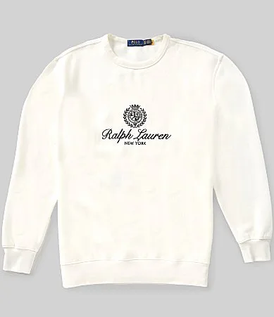 The RL Fleece Relaxed Fit Sweatshirt by Polo Ralph Lauren