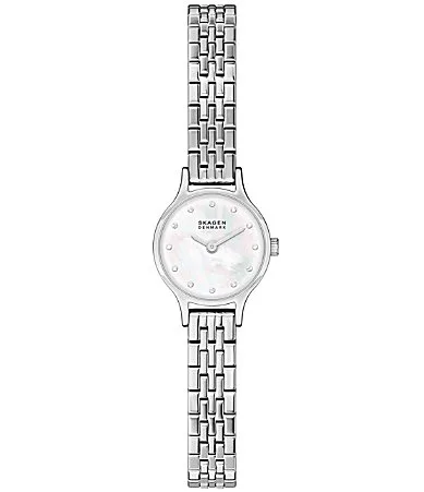 Anita Micro Quartz Two-Hand Stainless Steel Bracelet Watch by Skagen