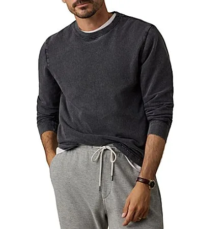 Recycled Relaxed Fit Long Sleeve T-Shirt by Faherty