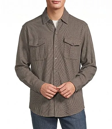 Fireside Coast Long Sleeve Woven Shirt by Tommy Bahama