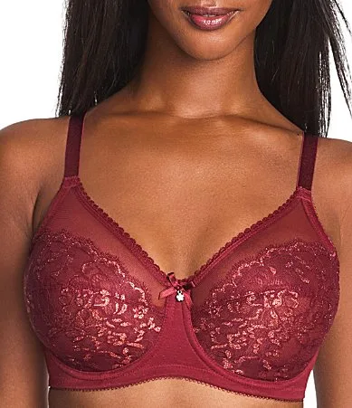 Retro Chic Full Figure Underwire Lace Bra by Wacoal