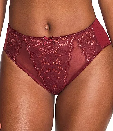 Retro Chic Hi-Cut Brief Panty by Wacoal