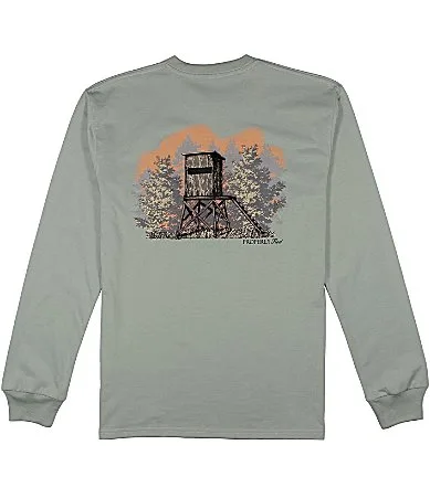 Mossy Oak Deer Stand Long Sleeve T-Shirt by Properly Tied