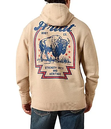 Bison Archer Hoodie by Ariat