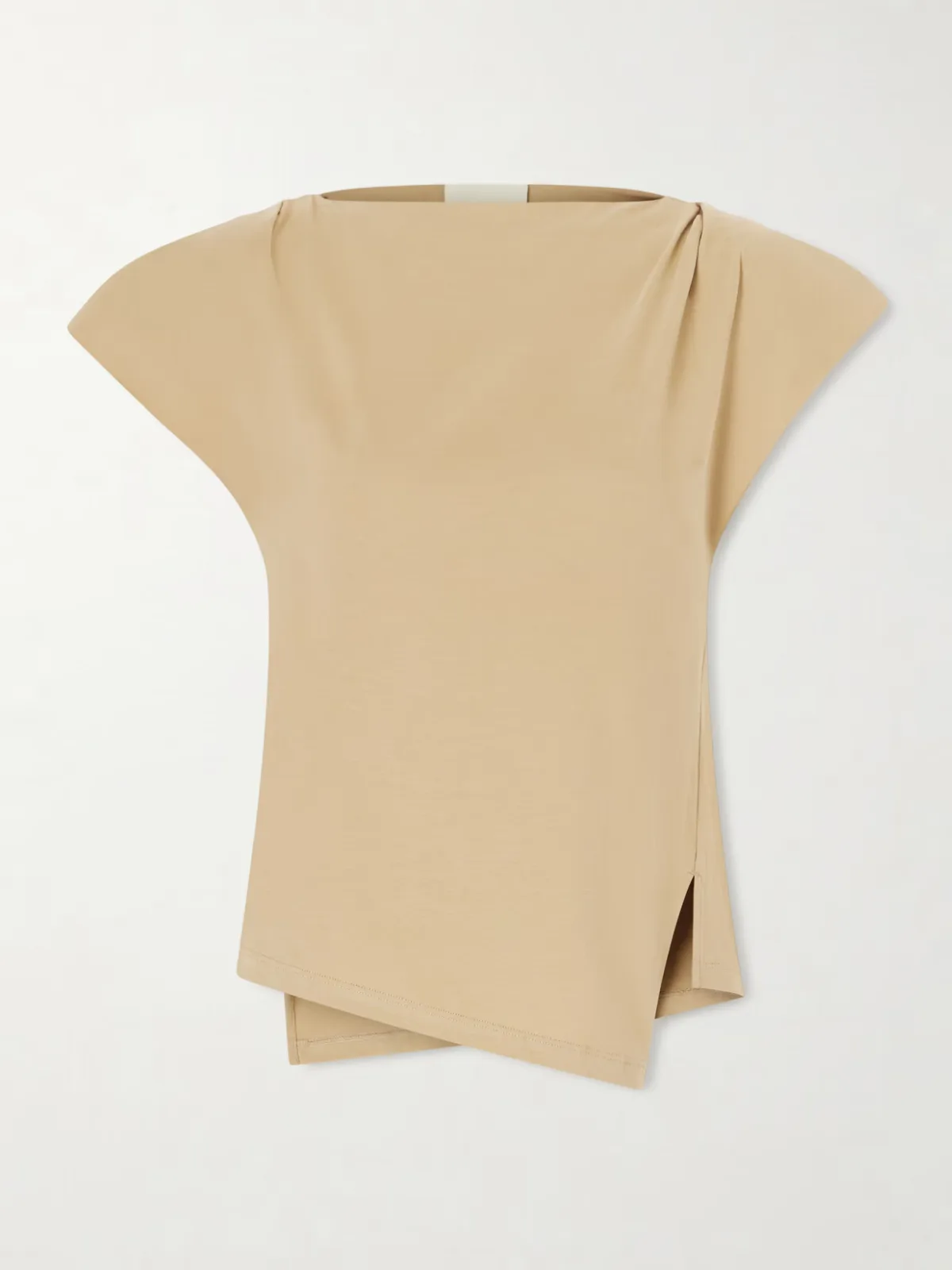 - Sebani Asymmetric Cotton-jersey T-shirt -