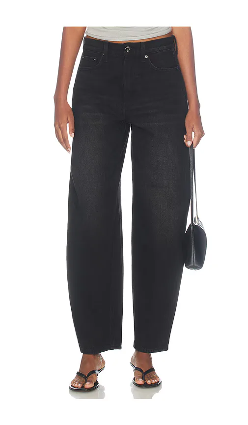 Sacha High Rise Relaxed Barrel Jeans by Pistola
