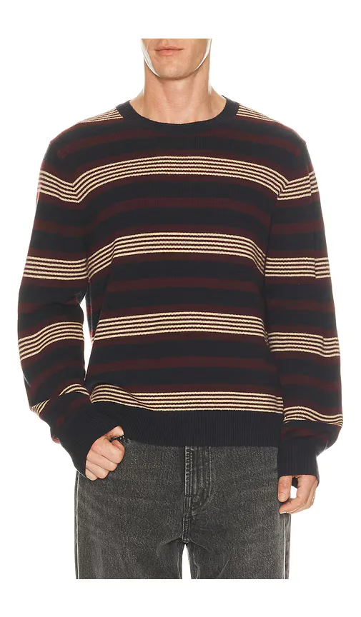 Frances Stripe Crewneck Sweater by Madewell