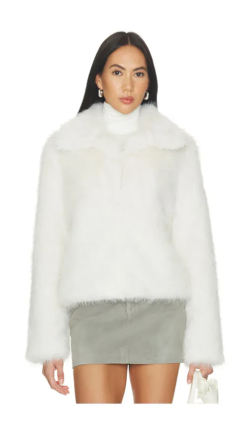 Emory Faux Fur Jacket by Superdown
