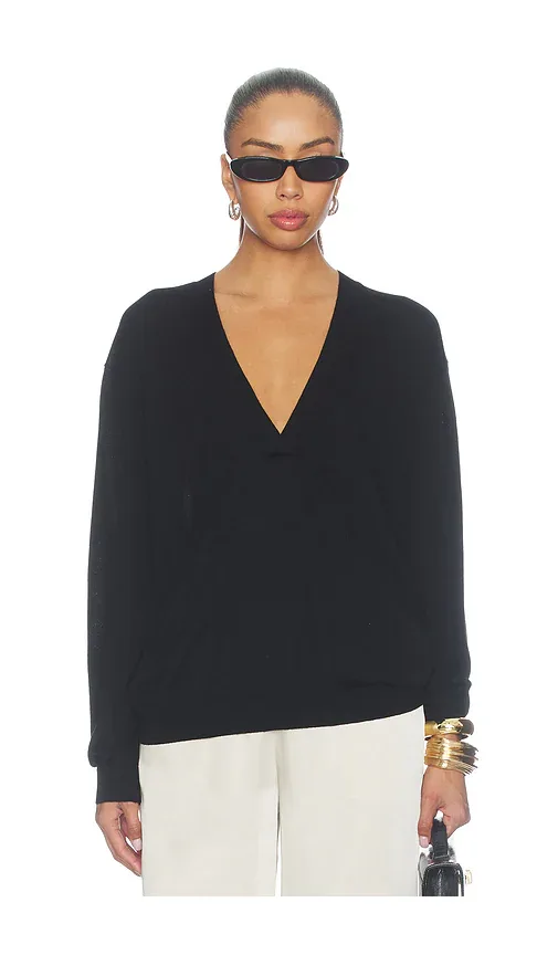 Geri V Neck Top