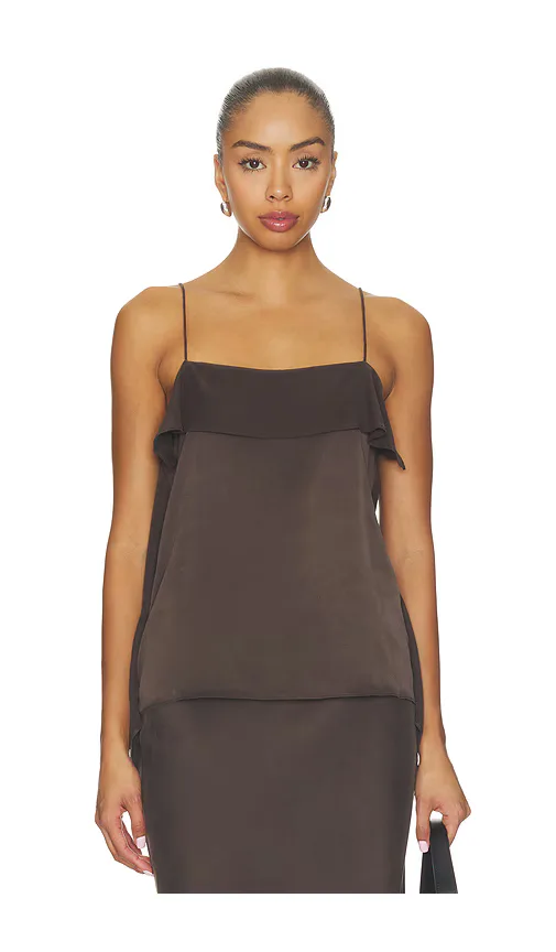 Emilia Washed Silk Top by Eaves