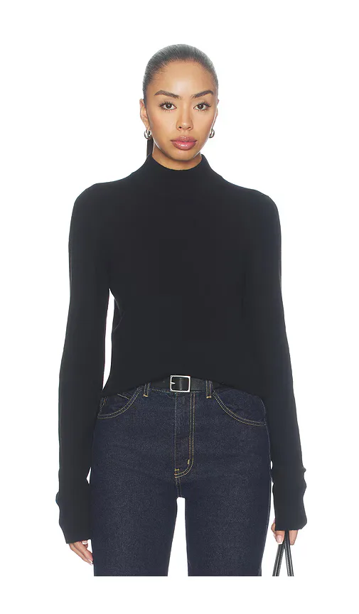 Gwynn Mock Neck Sweater