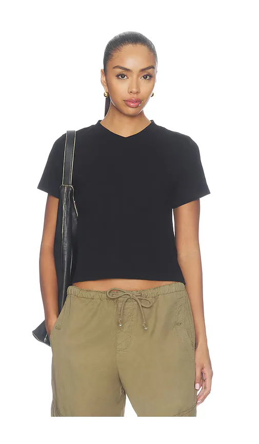 V-Neck Boy Tee by GRLFRND