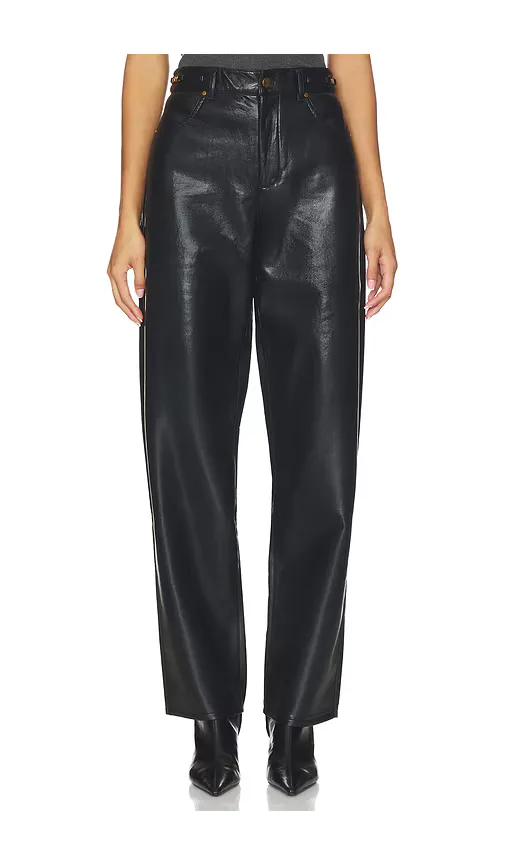 Emilie with Novelty Waistband Tapered Leg Pant by PAIGE