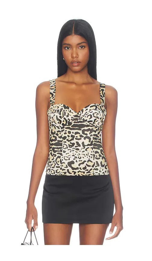 Vivianne Jersey Bustier Top by Kiki De Montparnasse