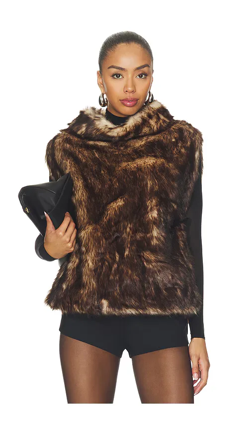 Highlander Faux Fur Vest by Unreal Fur