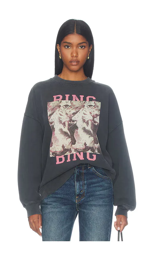 Miles Sweatshirt Tiger Bing by ANINE BING