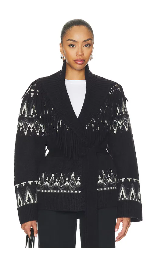 Anaise Fairisle Cardigan by Simkhai