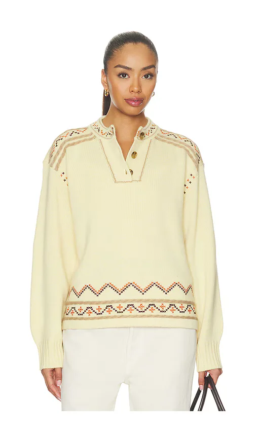 Fisherman Henley Sweater by Guest in Residence