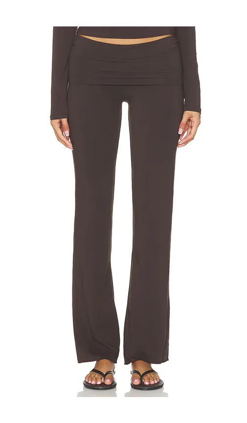 Cotton Jersey Foldover Pant by Skims