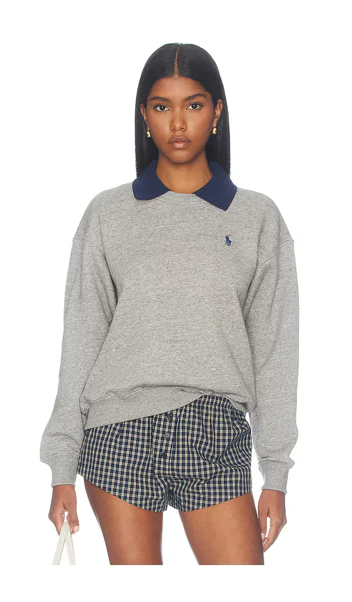 Arctic Fleece Collared Sweatshirt by Polo Ralph Lauren