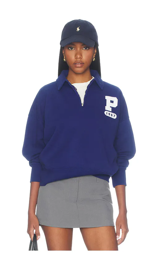 Vintage Fleece Funnel Sweatshirt by Polo Ralph Lauren