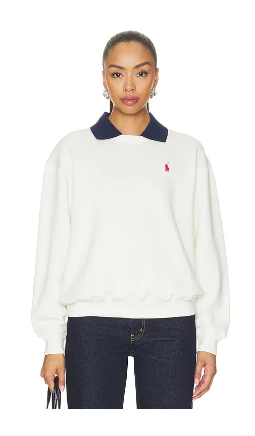 Arctic Fleece Collared Sweatshirt