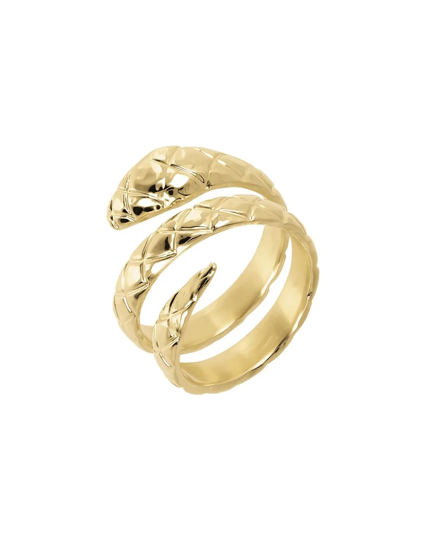 18K Plated Ring by Etrusca Gioielli