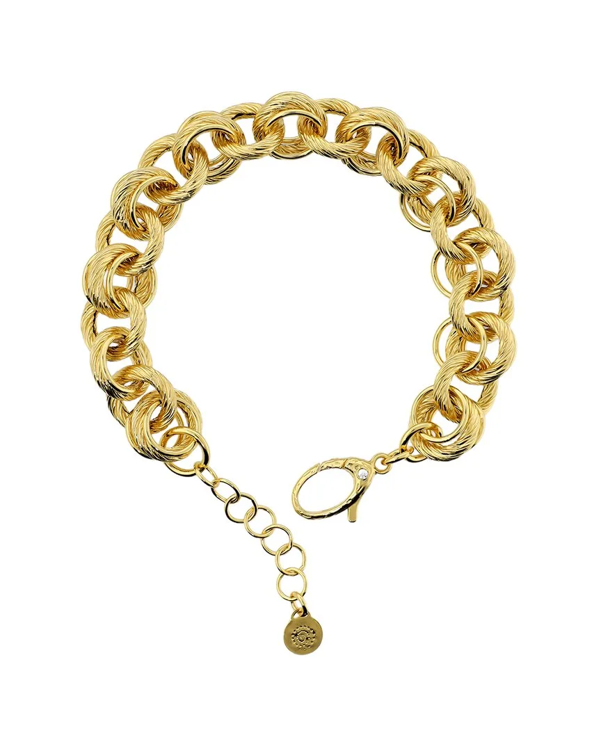 18K Plated Bracelet by Etrusca Gioielli
