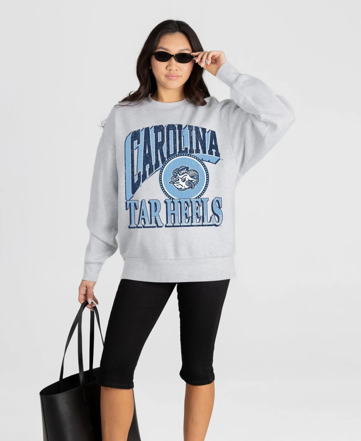 North Carolina Tar Heels Game on Sweatshirt