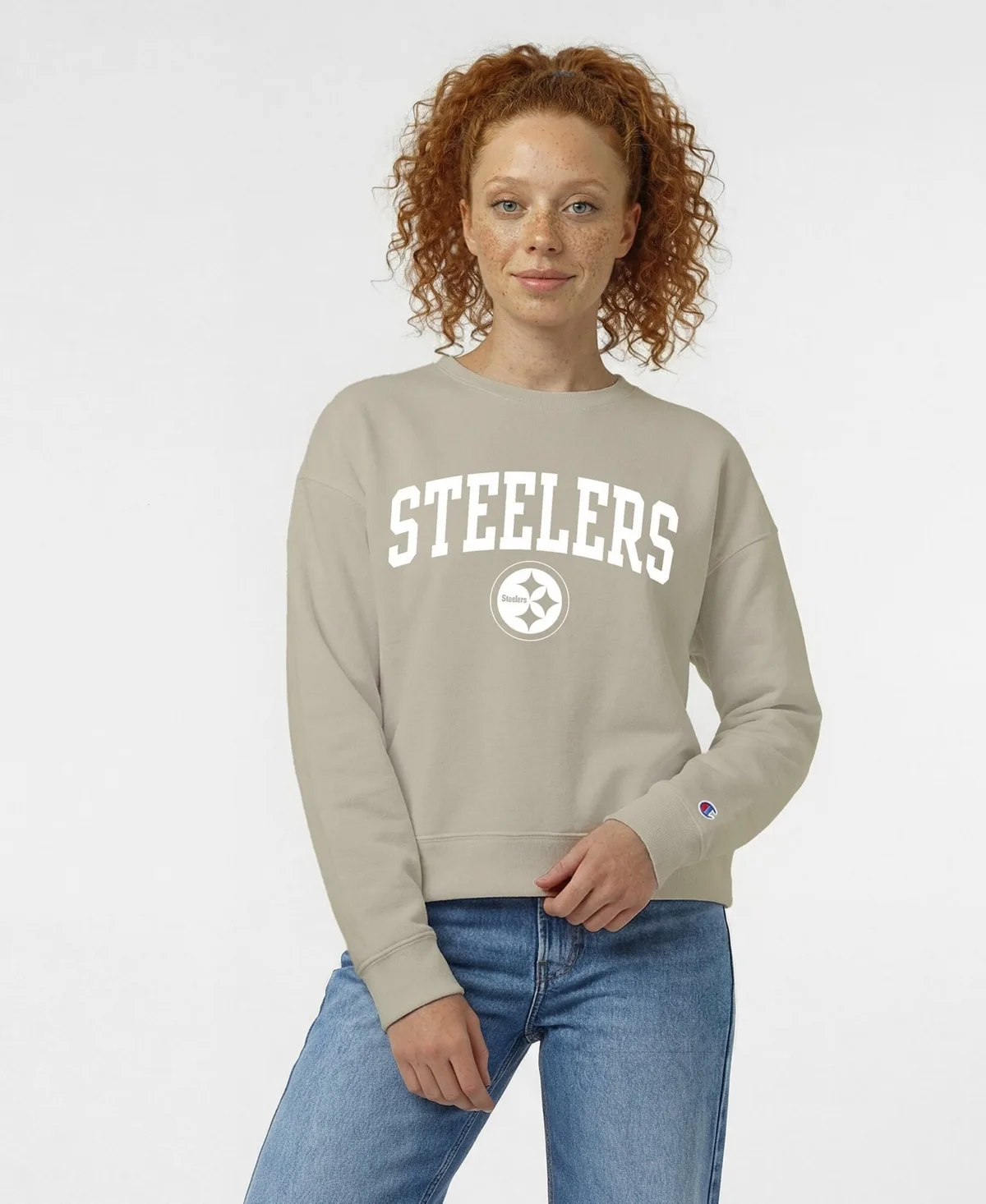 Pittsburgh Steelers Powerblend Cocoa Butter Fleece Sweatshirt by Champion