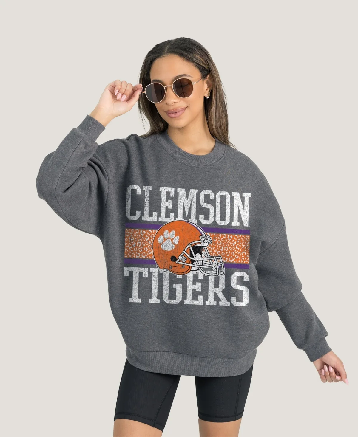 Clemson Tigers Premium Fleece Pullover Sweatshirt
