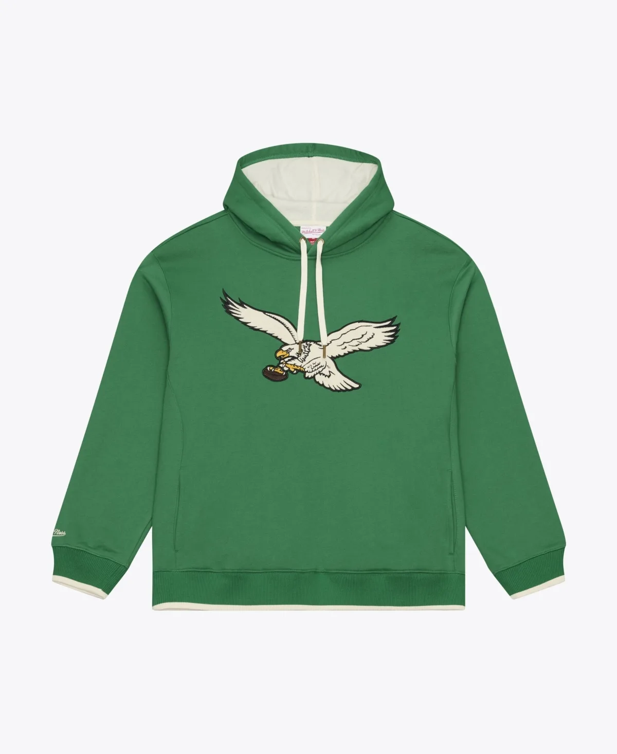 Philadelphia Eagles Premium Essentials Heavyweight Fleece Hoodie by Mitchell & Ness