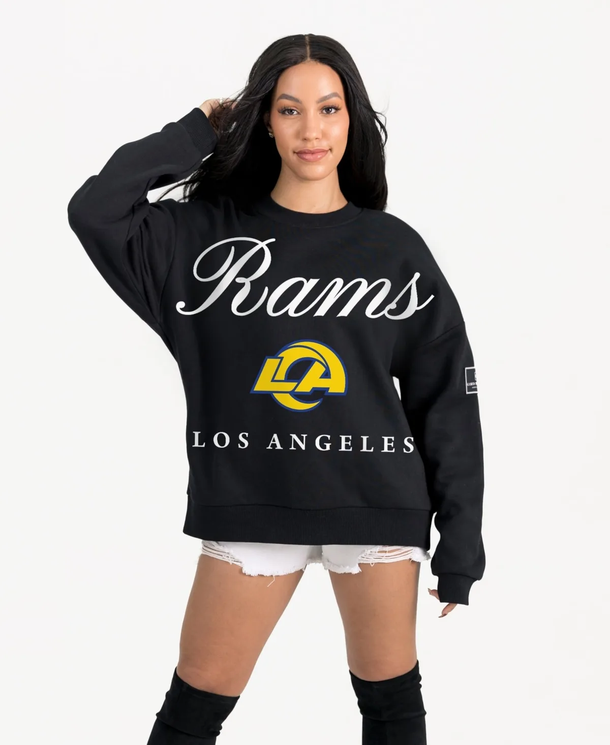 Los Angeles Rams Oversized Premium Drop Shoulder Sweatshirt