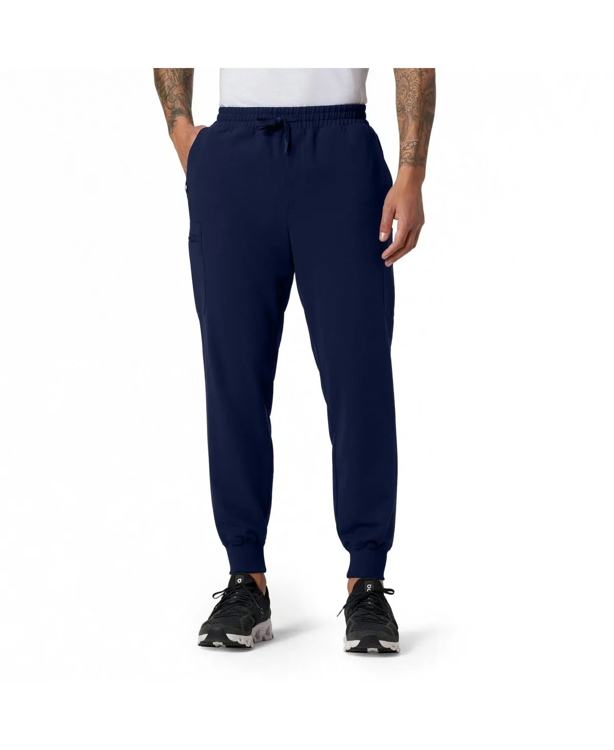 Osmo 4-Way Stretch 8-Pocket Scrub Jogger by Jaanuu