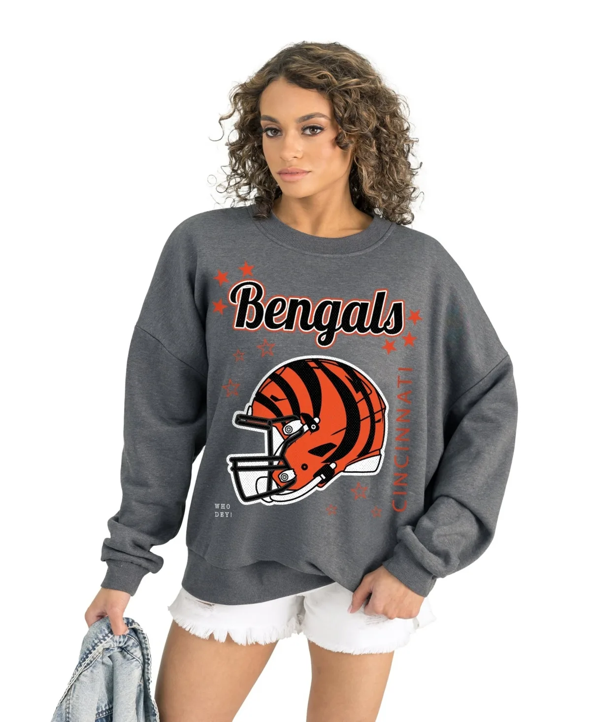 Cincinnati Bengals Ready to Rumble Premium Fleece Pullover Sweatshirt