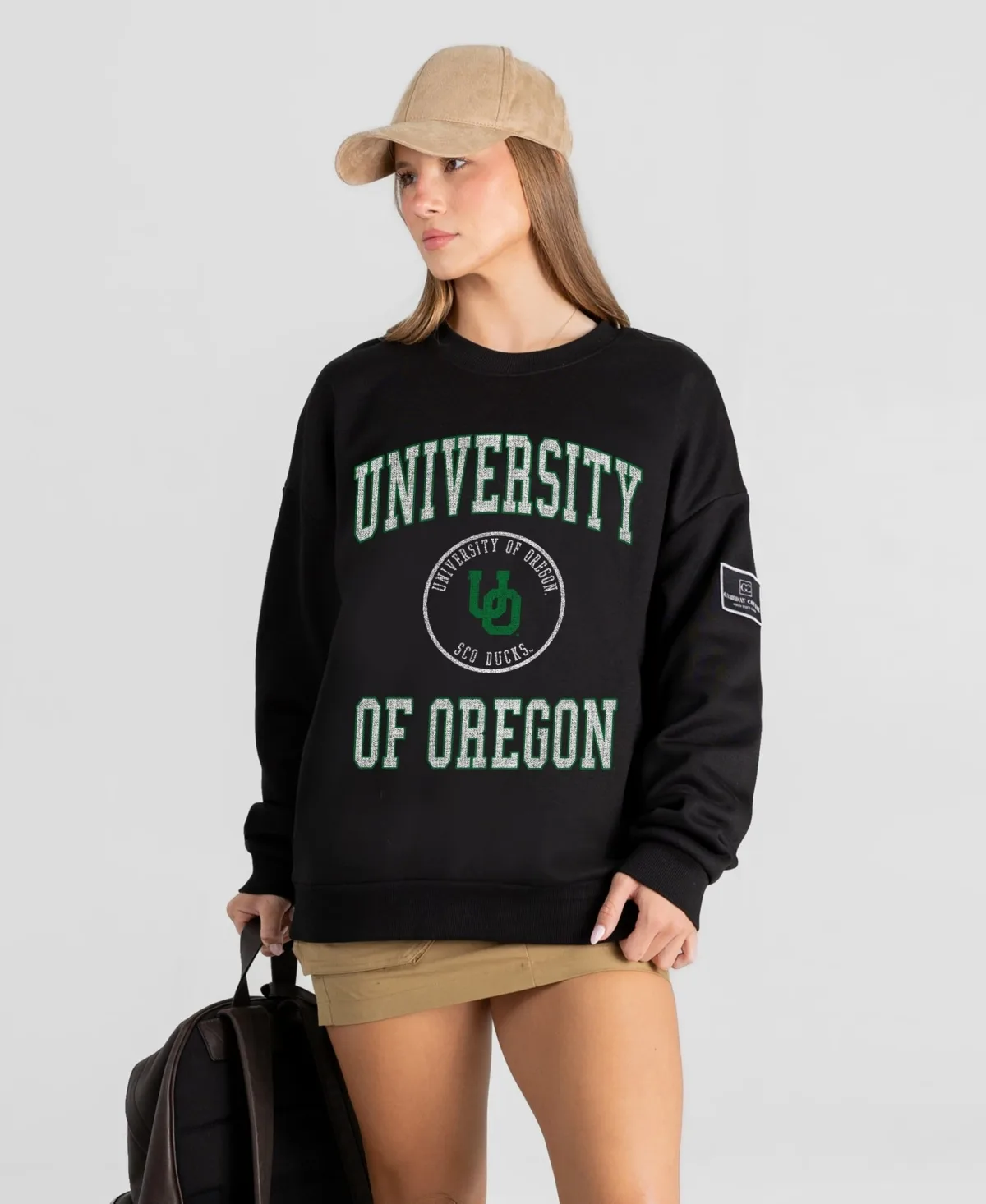 Oregon Ducks Fierce Flow Black Label Sweatshirt