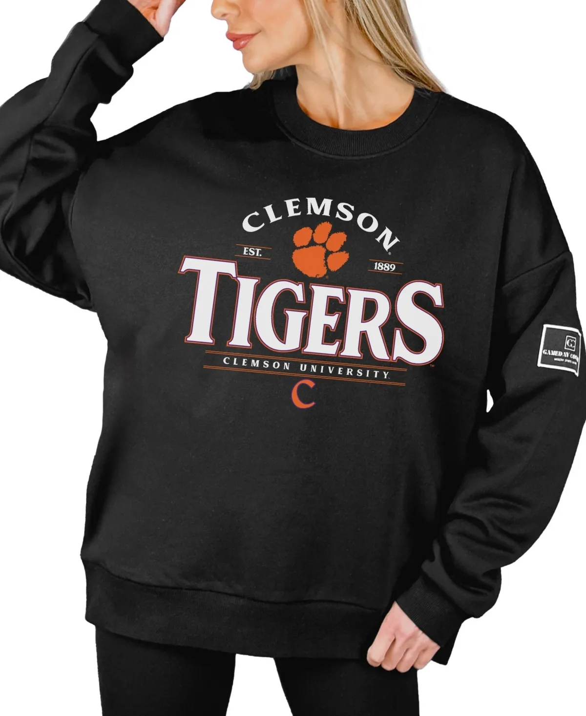 Clemson Tigers Players Only Premium Pullover Sweatshirt