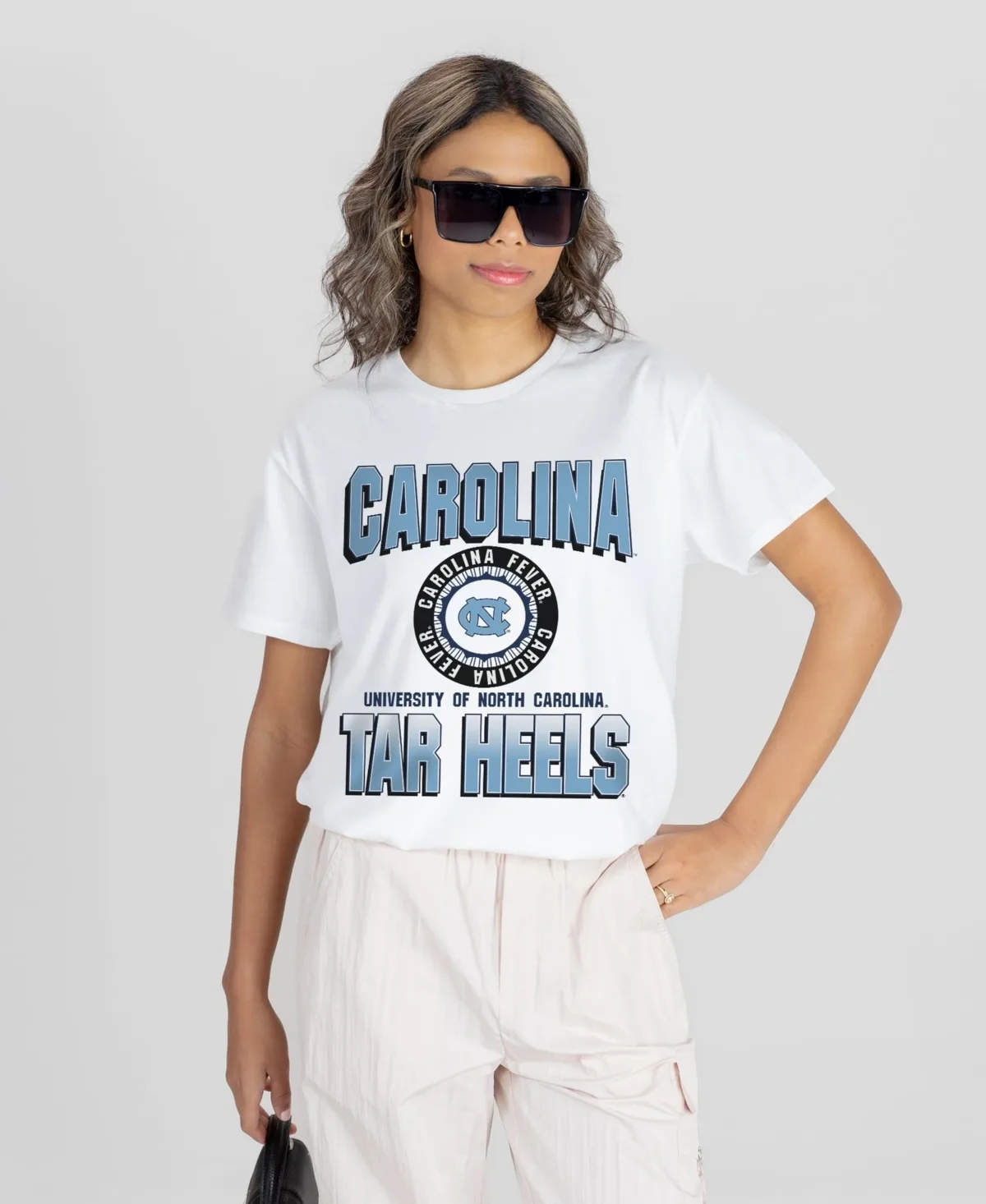 North Carolina Tar Heels All-Time Classic Oversized Flowy T-Shirt by Gameday Couture
