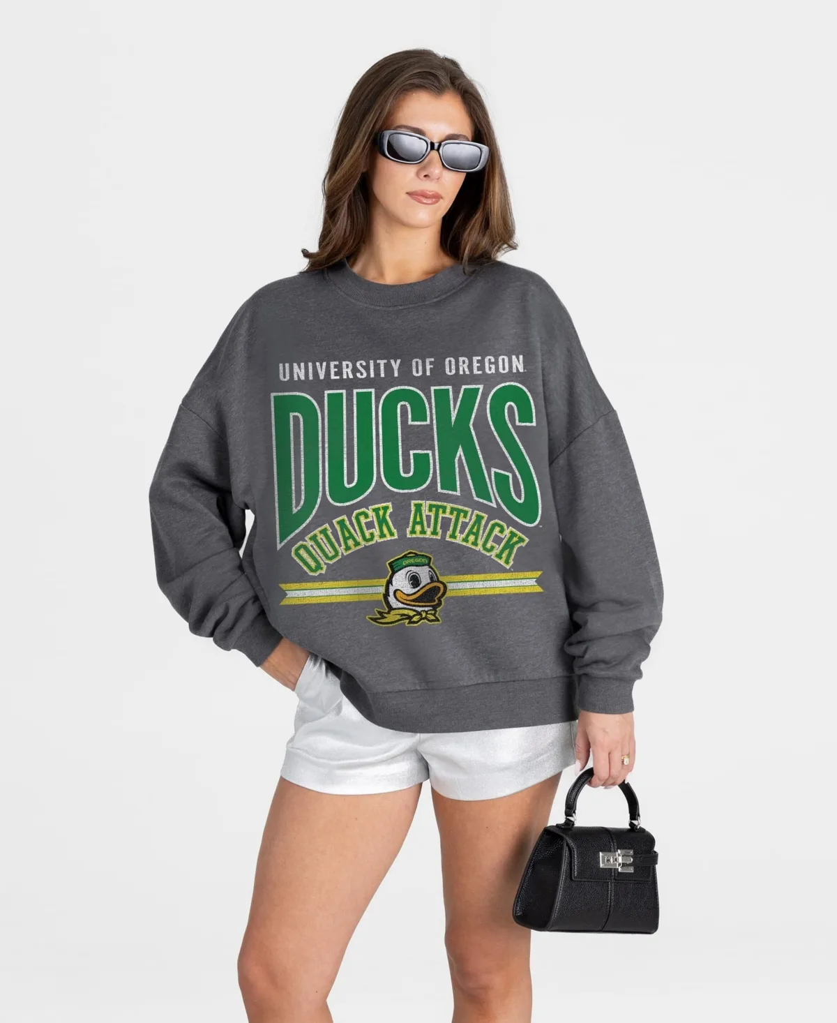 Oregon Ducks Kickoff Classic Oversized Premium Drop Shoulder Sweatshirt